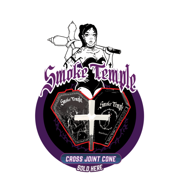 Smoke Temple Window Decal