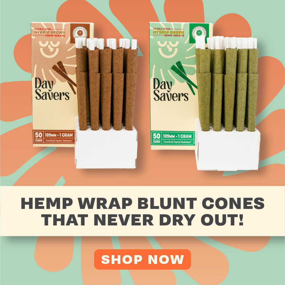 Hemp Wrap Blunt Cones & Tubes