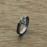 Rustic line ring