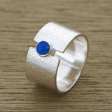 Modern opal ring