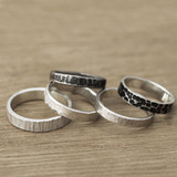 Create 2  sterling silver rings ⎼ 3.5 - 4 hour workshop