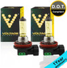 Voltage Automotive H16 Super Yellow Headlight Fog Light Bulb (Pair)