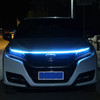 Car Hood LED Light Strip Waterproof Flexible Dynamic/Fix Daytime Running Light 12V Universal Fits for Cars/SUVs/Trucks