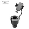 Vehicle Cup Holder With Phone Mount No Shaking 360 Degree Rotation Universal Multifunctional