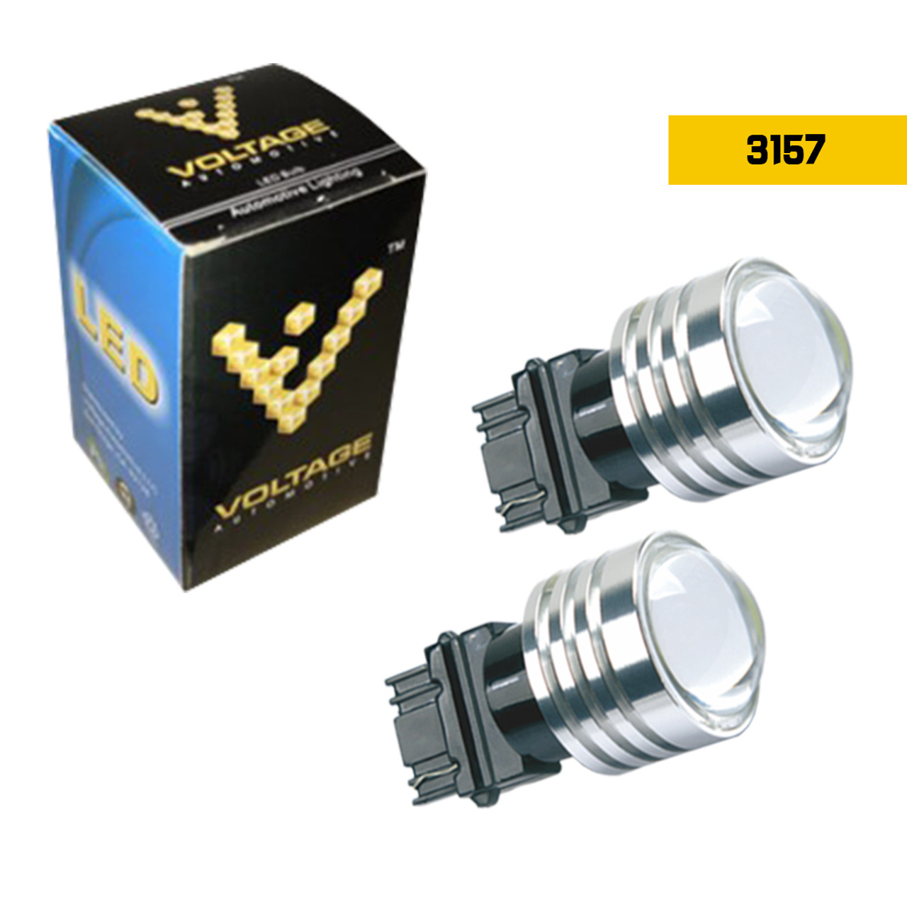 10 Pack Voltage Automotive Standard Replacement 3157 Automotive Brake Light Turn Signal Side Marker Tail Light Bulb