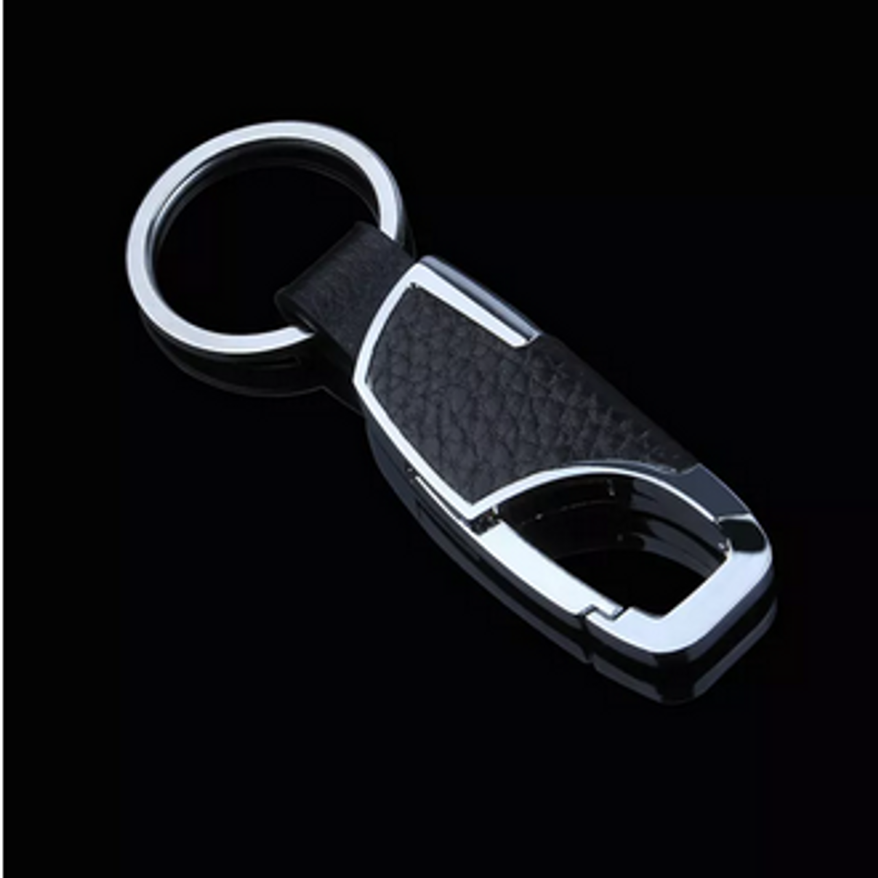Luxury Men's Car Leather Keychain - Voltage Automotive