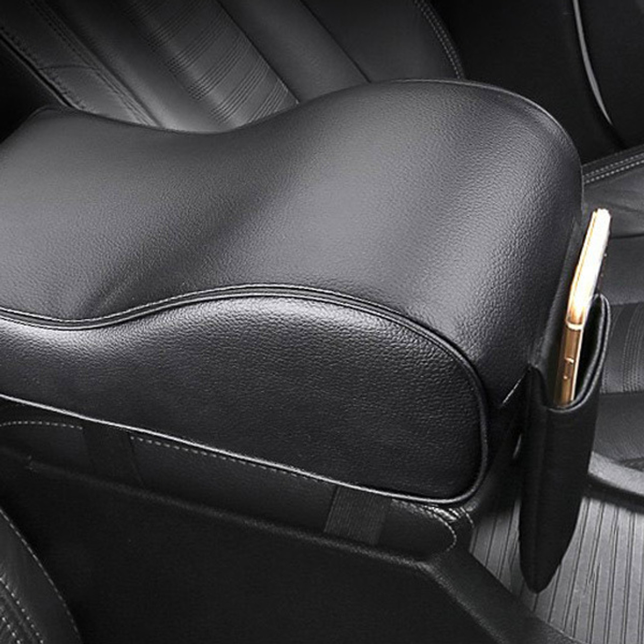 Universal Car Armrest Box Pad Car Center Console Armrest Pad Arm Rest Seat  Box Cushion Vehicle Protective Styling