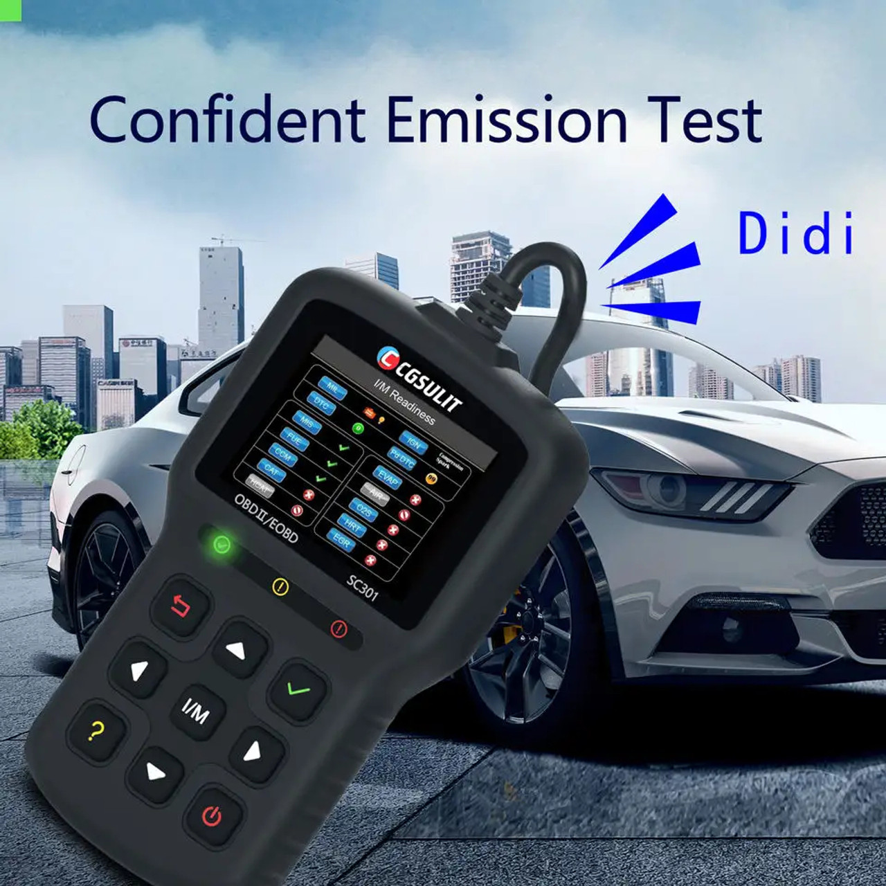 2023 New Version Factory Universal SC301 Vehicle Tools Car Code Reader Obd2  Scanner Escaner Automotriz Obd2 Auto Diagnostic Tool