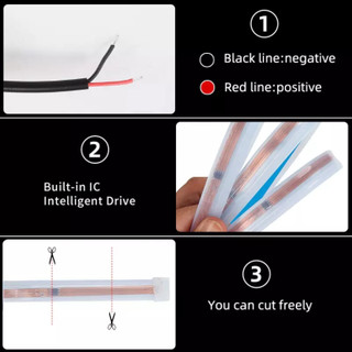 Car Hood LED Light Strip Waterproof Flexible Dynamic/Fix Daytime Running Light 12V Universal Fits for Cars/SUVs/Trucks
