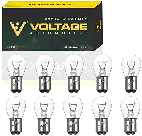 Voltage Automotive 2397 Brake Tail Light Bulb Turn Signal Bulb Side Marker Light Bulb (Box of 10)