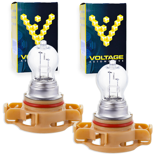 PSX24W Halogen White Bulb for Fog Light Daytime Driving Light 2504 (Pair)