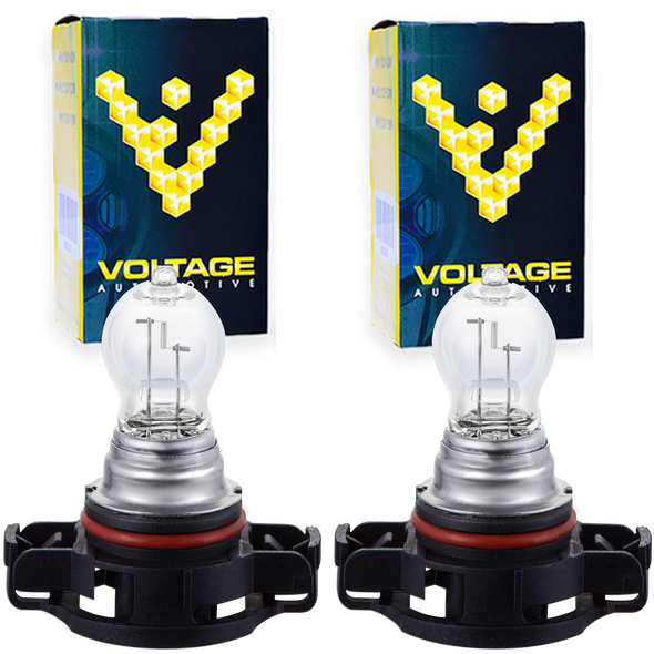 PS19W Halogen White Bulb for Fog Light Daytime Driving Light (Pair)