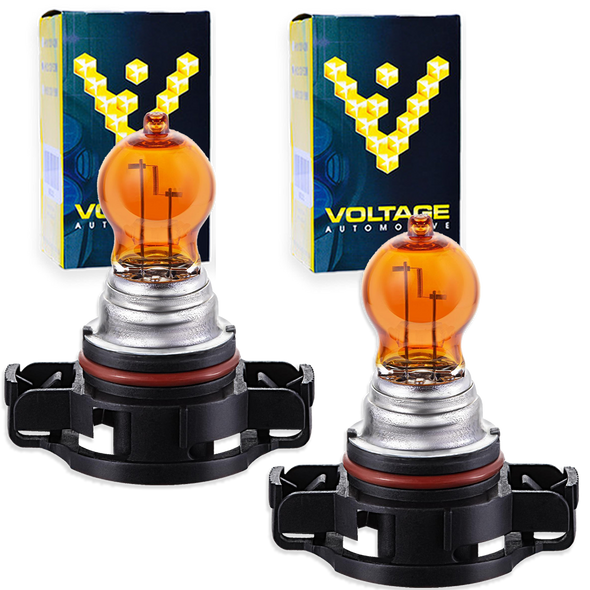 PSY19W Amber Halogen Bulb for Signal Light Daytime Driving Light (Pair)