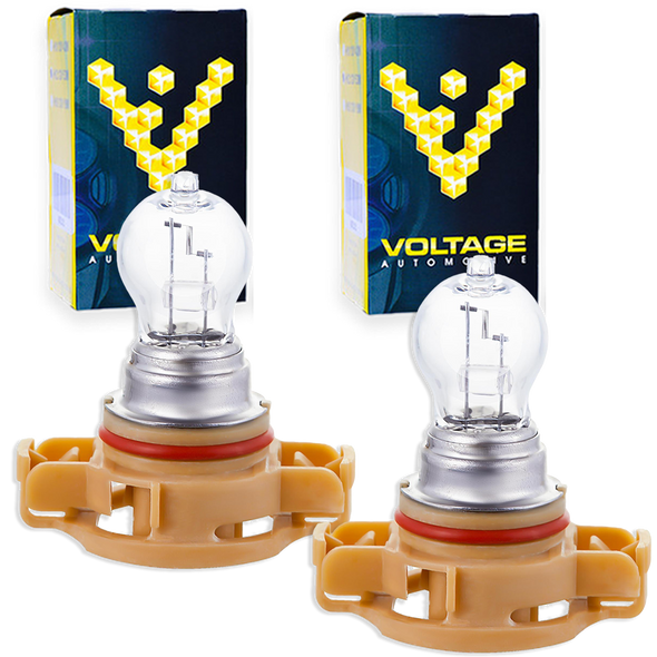 PSX24W Halogen White Bulb for Fog Light Daytime Driving Light 2504 (Pair)