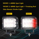 Voltage Automotive 4" LED Cube Strobe Auxiliary Driving Light