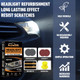 Headlight Restoration Kit Cleaning Powerful Headlight Repair Kit Easy To Use Car Headlight Repair Tools