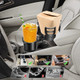 Multifunctional Cup Holder Expander 2 in 1 All Purpose Car Cup Holder and Organizer With Adjustable Base For Water Bottle