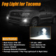 Bumper Smoke Fog Lights LED Lamp 12V 27W Waterproof Compatible with Toyota Tacoma 1 Pair