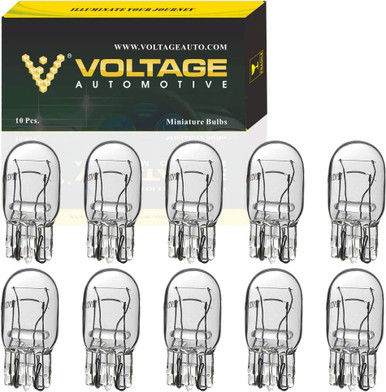100x 7443 Light Bulb Tail Brake Backup Reverse Bright Light T20 Signal