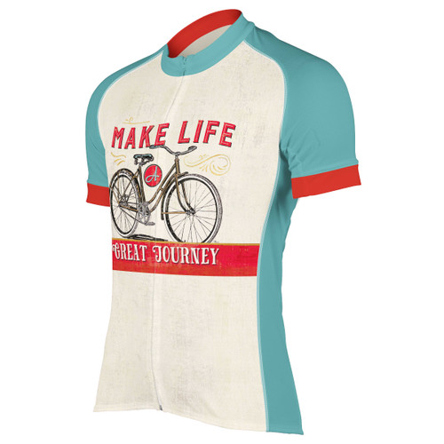 GREAT JOURNEY MEN'S CYCLING JERSEY -- Short Sleeve