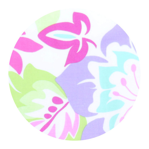  Burp Cloth - Purple Flower
