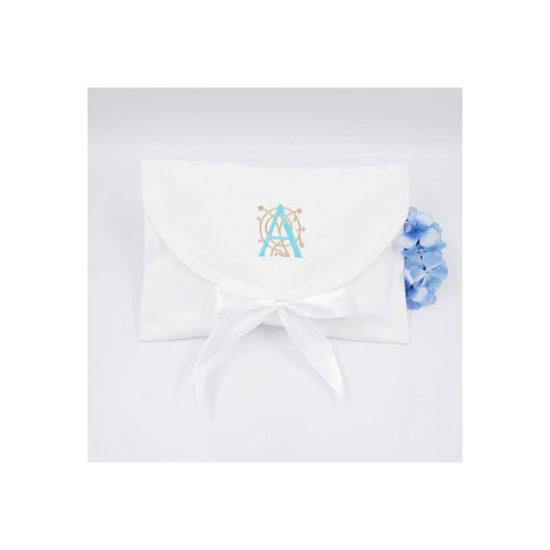 Large cotton pique envelope style gift bag