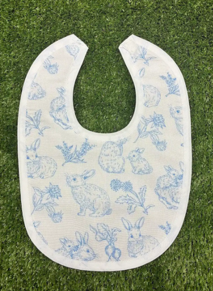 Custom Bunny Baby Bibs