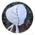 White Baby Bonnet - Pique (out of stock; available on 5/15)