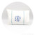 White Baby Pillowcase with insert - Pique