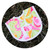 Pink Paisley Baby Bib 
