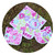  Burp Cloth - Purple Flower