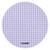 Gingham Baby Burp Cloth - with Ric Rac Trim