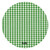 Gingham Baby Burp Cloth - with Ric Rac Trim