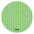 Gingham Baby Burp Cloth - with Ric Rac Trim