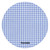 Gingham Baby Burp Cloth - with Ric Rac Trim