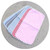 Gingham Baby Burp Cloth - with Ric Rac Trim