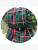 Green Holiday Plaid Cotton Sash