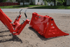 Rock Bucket For Skid Steer Style Attachment | Ai2 Products | Tractor Tools Direct | Kubota BX Attachments
