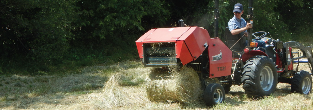 Small baler has big benefits, Local&State