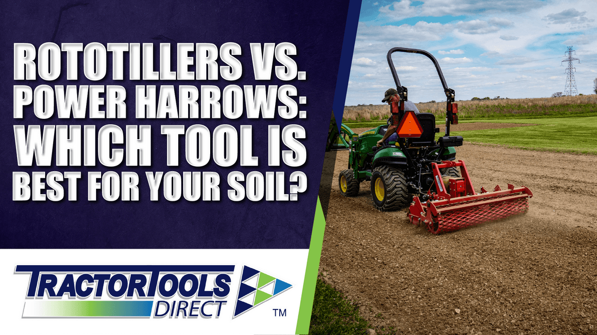 Rototillers vs. Power Harrows: Which Tool is Best for Your Soil?