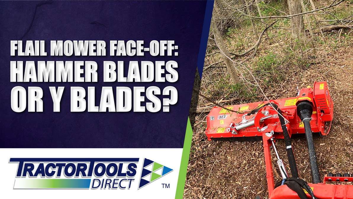 Flail Mower Face-Off: Hammer Blades or Y Blades?