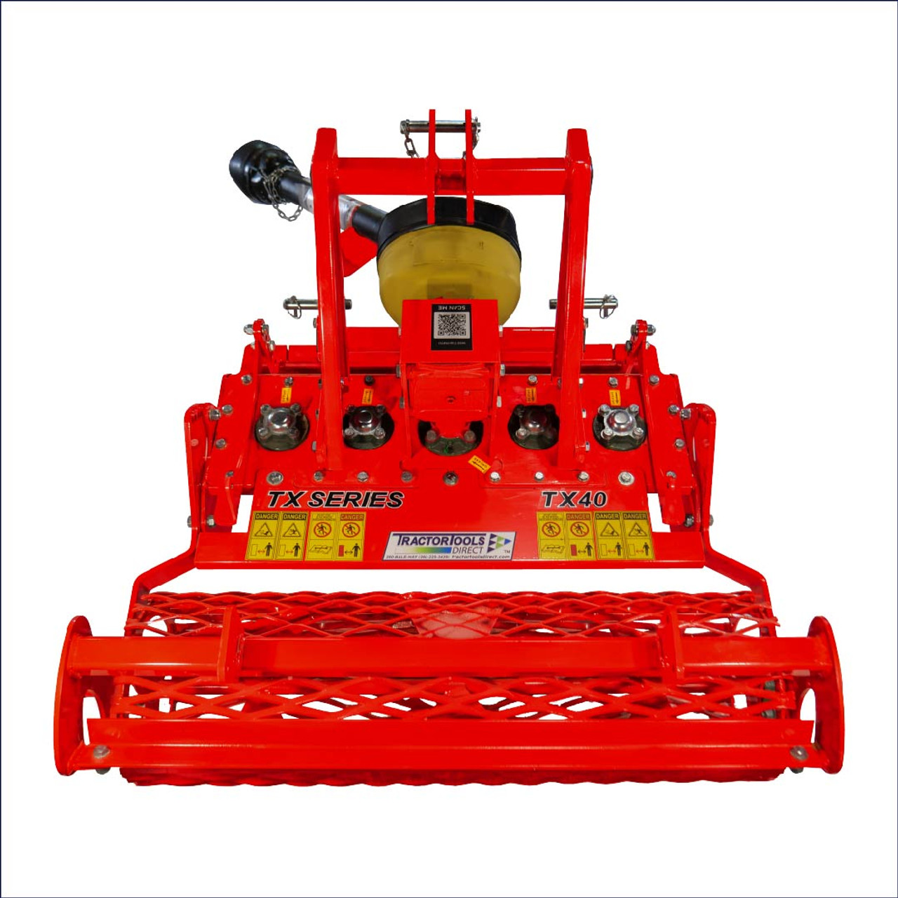 Tractor Attachments | Ibex TX40 Power Harrow with Mesh