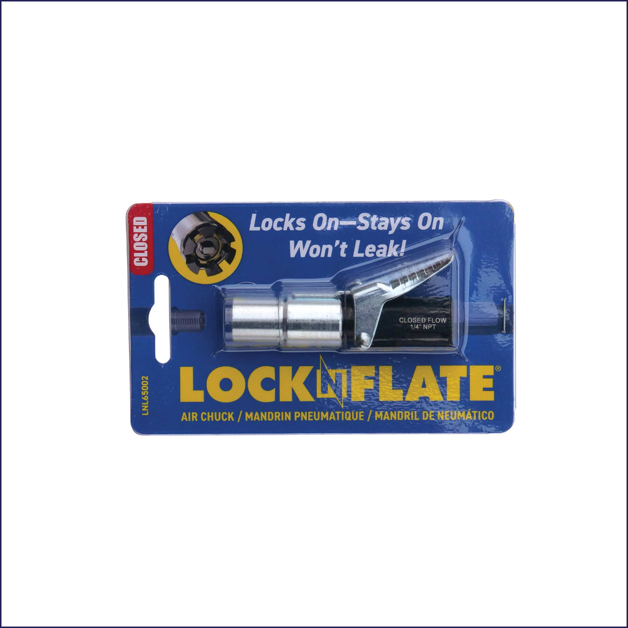 LOCKFIELD EQUIPMENT WT-40 FT-40 ウォルナット LockNFlate Locking Air Chuck | Tractor Tools Direct | Equipment