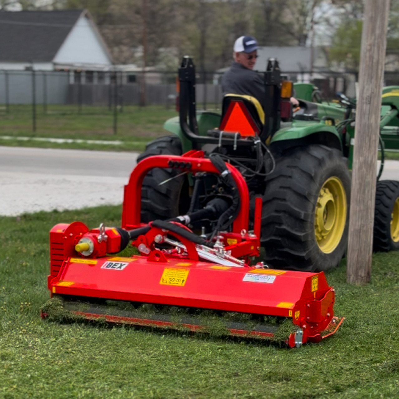 Ibex TL73 Hydraulic Offset Flail Mower