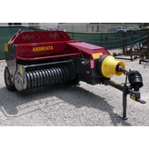 USED - TM53 Compact Square Baler by Abbriata with wide angle shaft and chute extender kit
