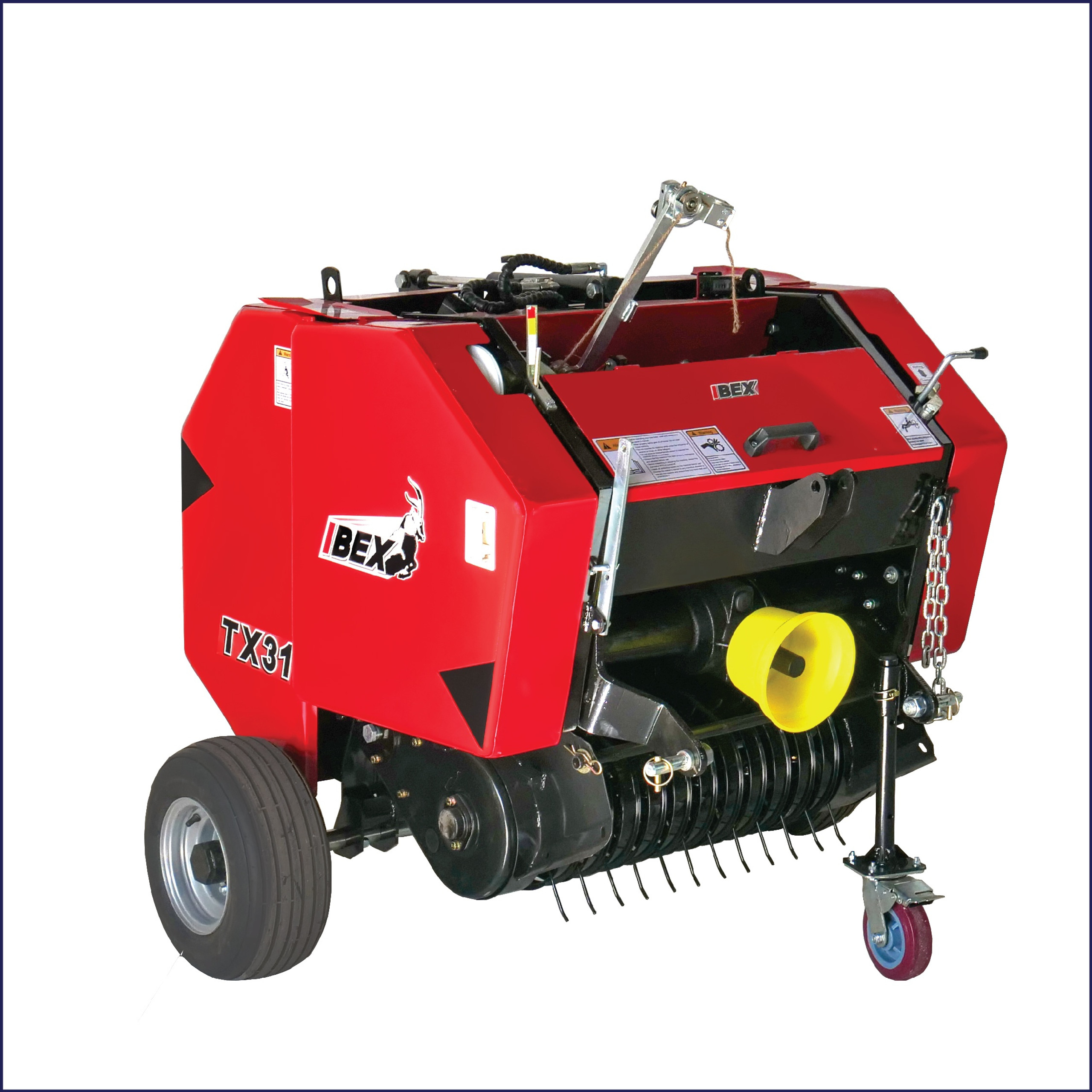 TM53 Compact Square Baler by Abbriata Tractor Tools Direct TM
