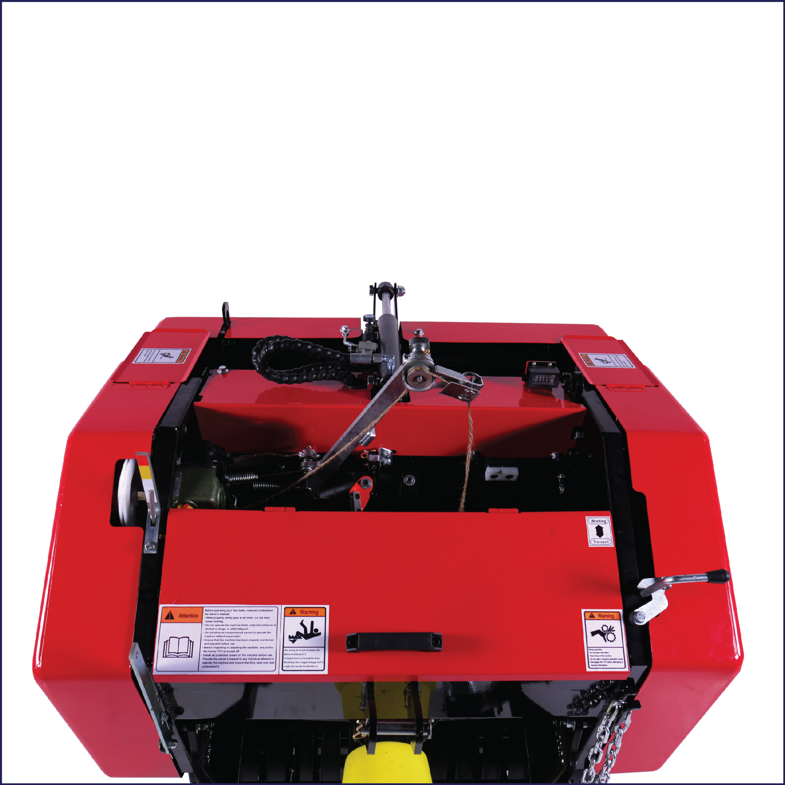 Ibex TX31 Mini Round Baler with Twine Wrap Tractor Tools Direct TX