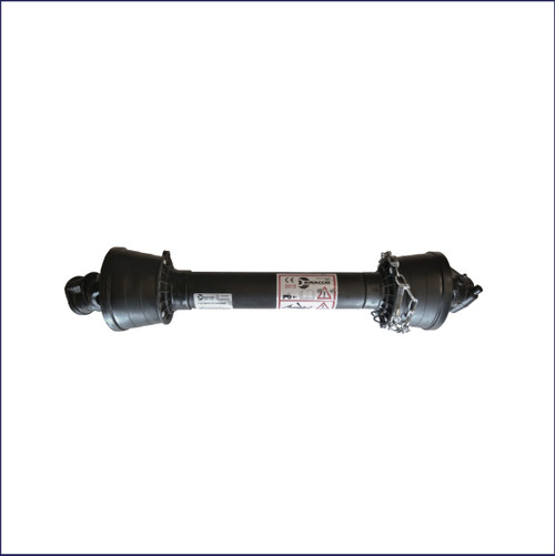PTO Shaft for TX45 - Tractor to 90 degree gearbox (with shear bolt, longer length)