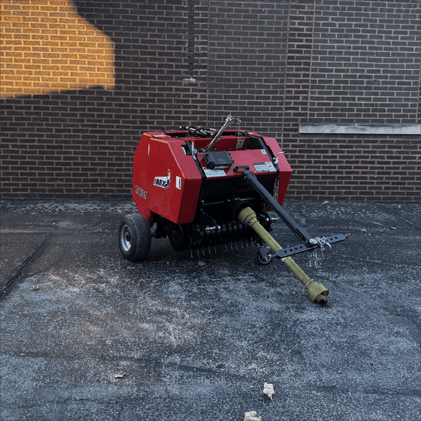 USED - Ibex TX31 Mini Round Baler with Drawbar Kit and Remote Tailgate 1