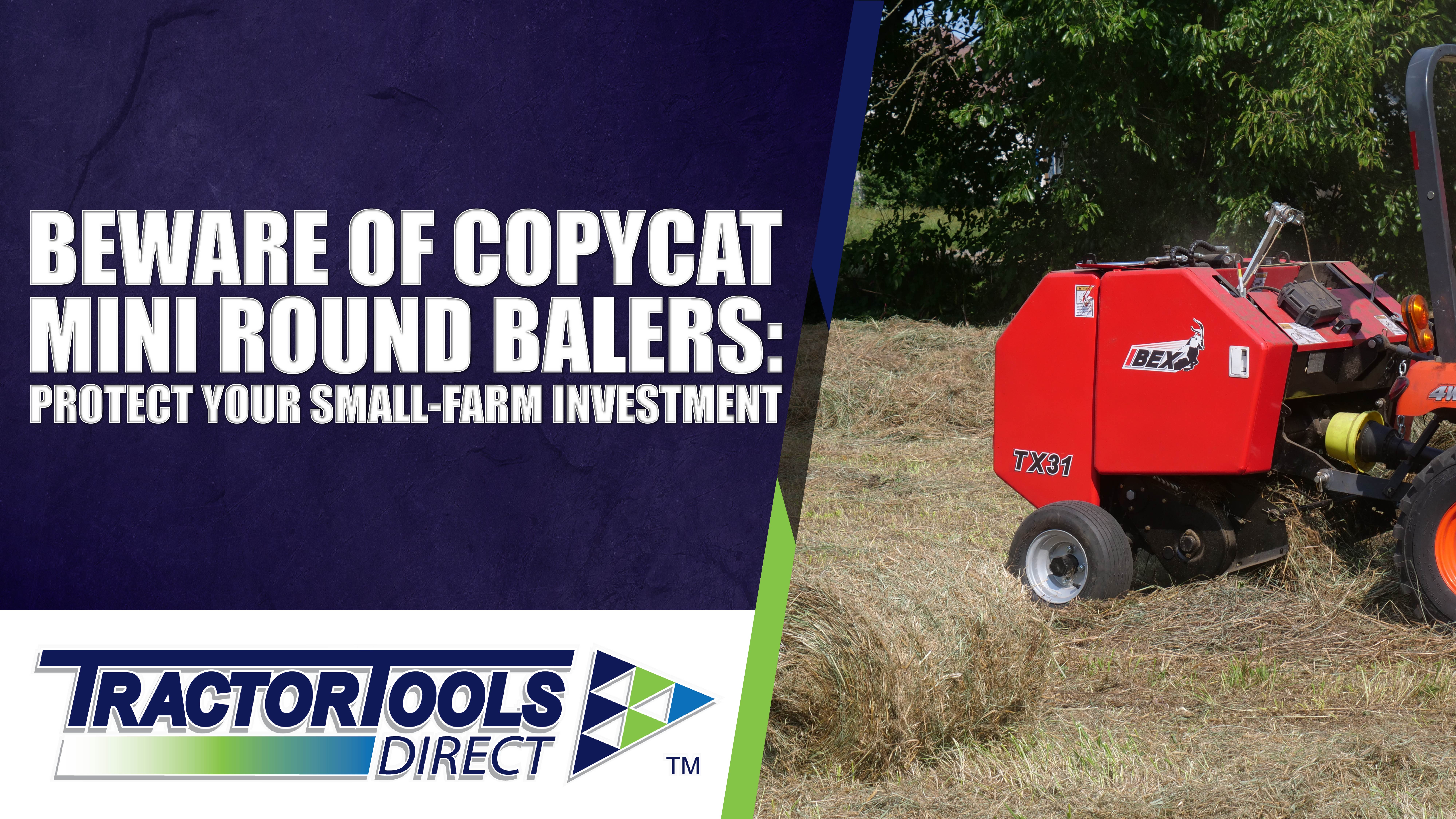 Beware of Copycat Mini Round Balers: Protect Your Small-Farm Investment ...